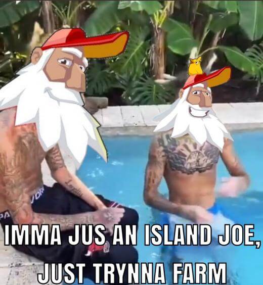 trader joe meme, ima jus an island joe